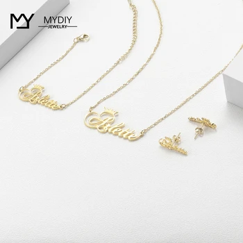 925Silver Customized Set About Name Earrings Necklaces Bracelets Personalized Letter Choker Necklace Pendant Jewelry Sets Gift
925Silver Customized Set About Name Earrings Necklaces Bracelets Personalized Letter Choker Necklace Pendant Jewelry Sets Gift