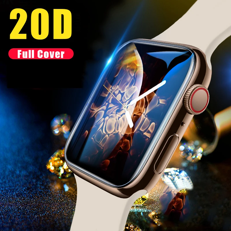 20D Curved Edge Tempered Glass On The For Iwatch 1 2 3 4 Protective Glass For Apple watch 38 40 42 44 mm Screen Protector Film
20D Curved Edge Tempered Glass On The For Iwatch 1 2 3 4 Protective Glass For Apple watch 38 40 42 44 mm Screen Protector Film