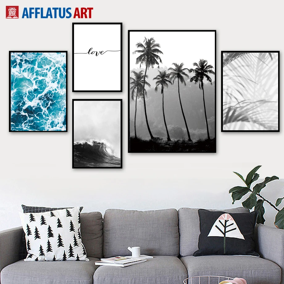 Sea Forest Palm Tree Landscape Love Wall Art Canvas Painting Nordic Posters And Prints Decoration Pictures For Living Room Decor
Sea Forest Palm Tree Landscape Love Wall Art Canvas Painting Nordic Posters And Prints Decoration Pictures For Living Room Decor