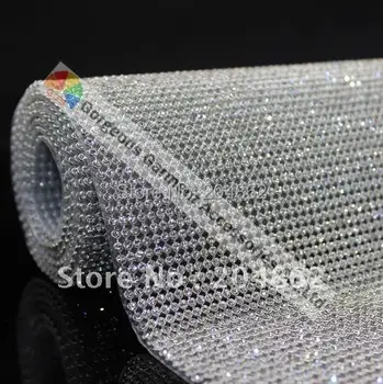 High Quality Iron on Hot fix crystal rhinestone mesh trim with 3mm stones in Silver Base For DIY Wedding Bridal accessories
High Quality Iron on Hot fix crystal rhinestone mesh trim with 3mm stones in Silver Base For DIY Wedding Bridal accessories