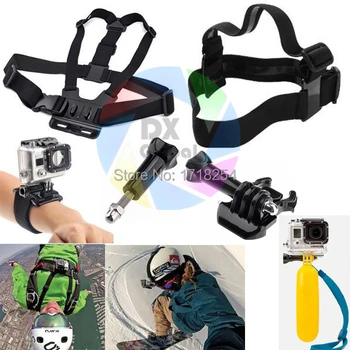 Gopro Hero 3 4 5 Kit Chest Head Hand Mount Strap Floating Bobber Go pro hero3 Sj 4000 Black Edition Sj4000 Accessories Set
Gopro Hero 3 4 5 Kit Chest Head Hand Mount Strap Floating Bobber Go pro hero3 Sj 4000 Black Edition Sj4000 Accessories Set