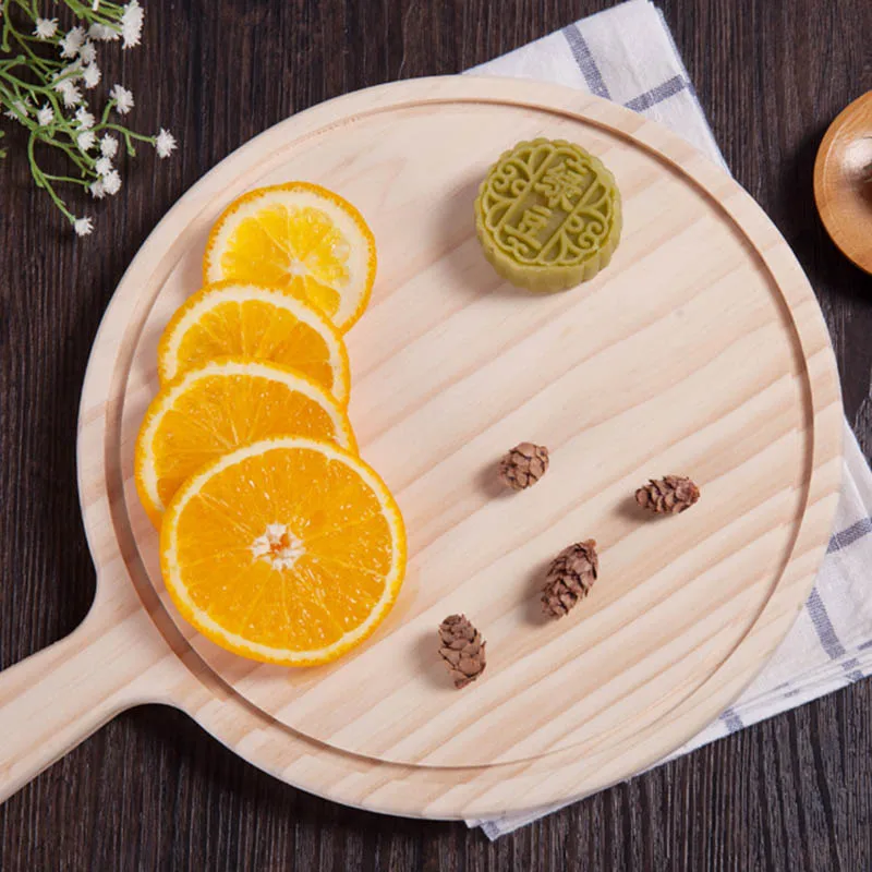 1 Pcs Wooden Pizza Paddle Cheese Serving Tray Plate Cutting Chopping Board Round 6/7/8/9/10/11/12 Inch E2S
1 Pcs Wooden Pizza Paddle Cheese Serving Tray Plate Cutting Chopping Board Round 6/7/8/9/10/11/12 Inch E2S