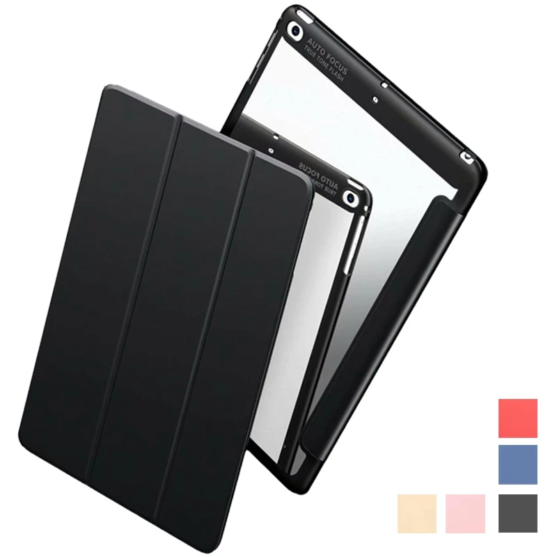 For IPad 6th Generation PU Leather Folding Folio Smart Cover for IPad 9.7 2018 2017 Transparent PC Back Cover for IPad Air 2
For IPad 6th Generation PU Leather Folding Folio Smart Cover for IPad 9.7 2018 2017 Transparent PC Back Cover for IPad Air 2