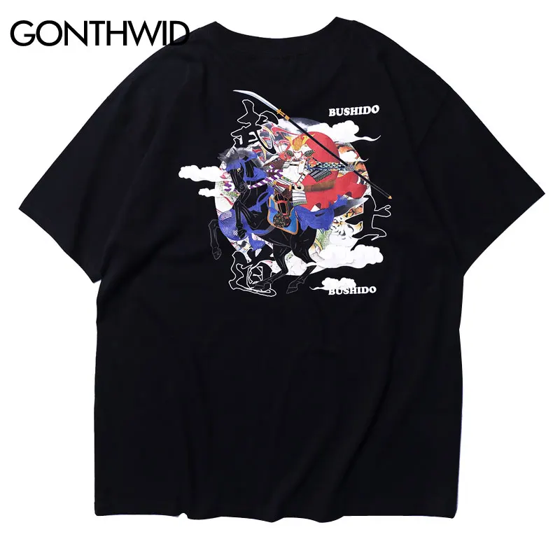 GONTHWID Japanese Samurai Bushido Printed T Shirts Streetwear Mens Harajuku Hip Hop Casual Short Sleeve Tshirts Male 2019 Tees
GONTHWID Japanese Samurai Bushido Printed T Shirts Streetwear Mens Harajuku Hip Hop Casual Short Sleeve Tshirts Male 2019 Tees