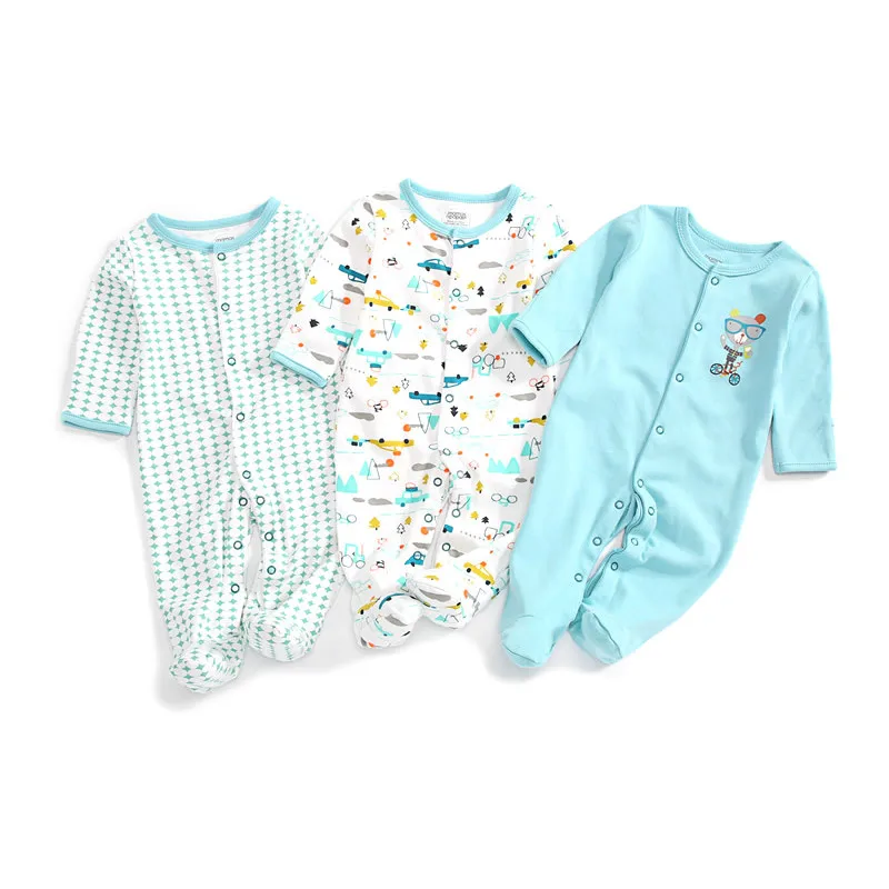 Unisex Baby Sleeper Pajamas with Tree Print, Button Front Non-Slip 100% Cotton Footed Sleep and Play 3pcs 0-12 Months
Unisex Baby Sleeper Pajamas with Tree Print, Button Front Non-Slip 100% Cotton Footed Sleep and Play 3pcs 0-12 Months