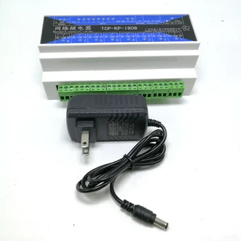 Industrial Grade 8 network relay module timing delay remote control TCPIP network switch 485 switch
Industrial Grade 8 network relay module timing delay remote control TCPIP network switch 485 switch