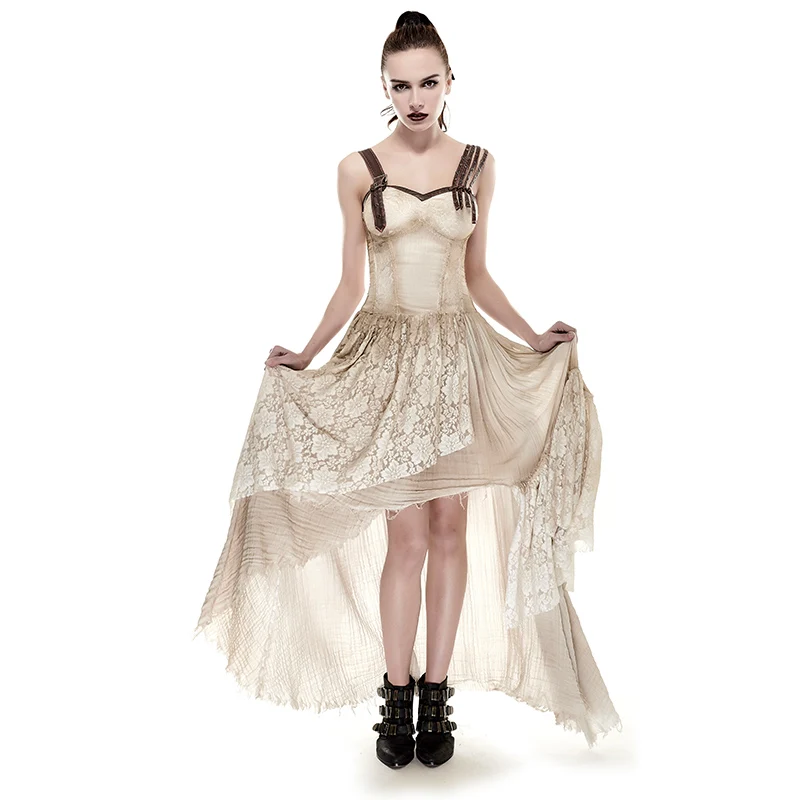 PUNK RAVE Women Steampunk Dresses Irregular Hem Lace Vintage Long Dress Cosplay Evening Party Steage Performance Dresses
PUNK RAVE Women Steampunk Dresses Irregular Hem Lace Vintage Long Dress Cosplay Evening Party Steage Performance Dresses