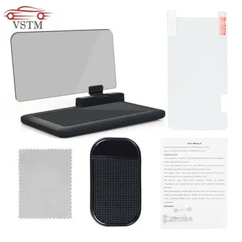 Universal H6 Smartphone Projector HUD Head Up Display Holder Car GPS Navigator Car Mount Stand Phone Holder Black Non-slip Mat
Universal H6 Smartphone Projector HUD Head Up Display Holder Car GPS Navigator Car Mount Stand Phone Holder Black Non-slip Mat
