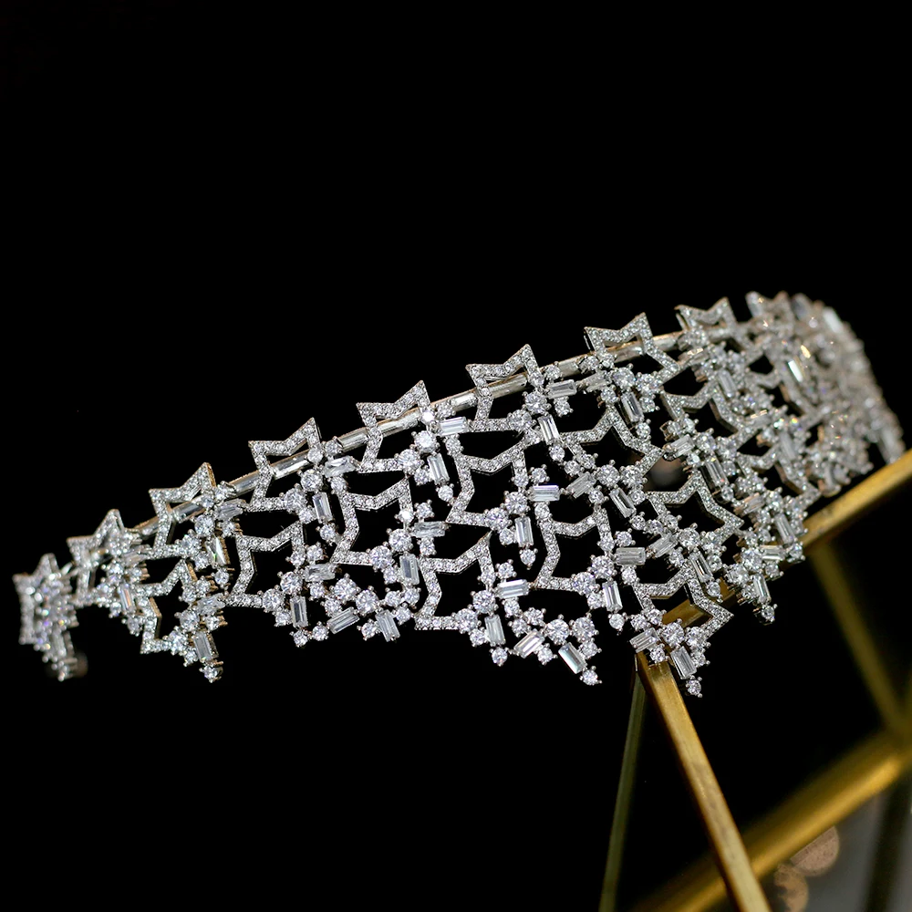 High quality zirconia headdress wedding dress hair accessories bride crown wedding dress accessories
High quality zirconia headdress wedding dress hair accessories bride crown wedding dress accessories