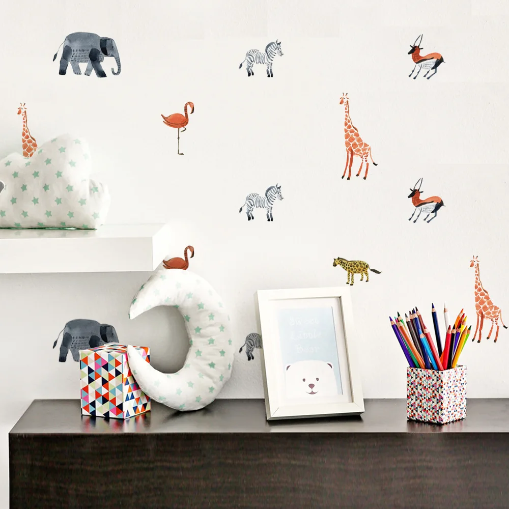 Vacclo 24pcs/set Nordic Style Forest Animal Wall Decal Woodland Tree Nursery Vinyl Wall Sticker Children Room Wall Decoration
Vacclo 24pcs/set Nordic Style Forest Animal Wall Decal Woodland Tree Nursery Vinyl Wall Sticker Children Room Wall Decoration