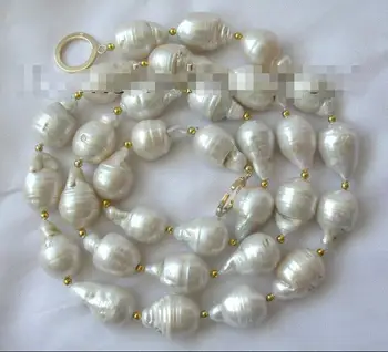Wholesale price 16new ^^^^long big 22mm baroque white keshi reborn freshwater pearl necklace s1129
Wholesale price 16new ^^^^long big 22mm baroque white keshi reborn freshwater pearl necklace s1129