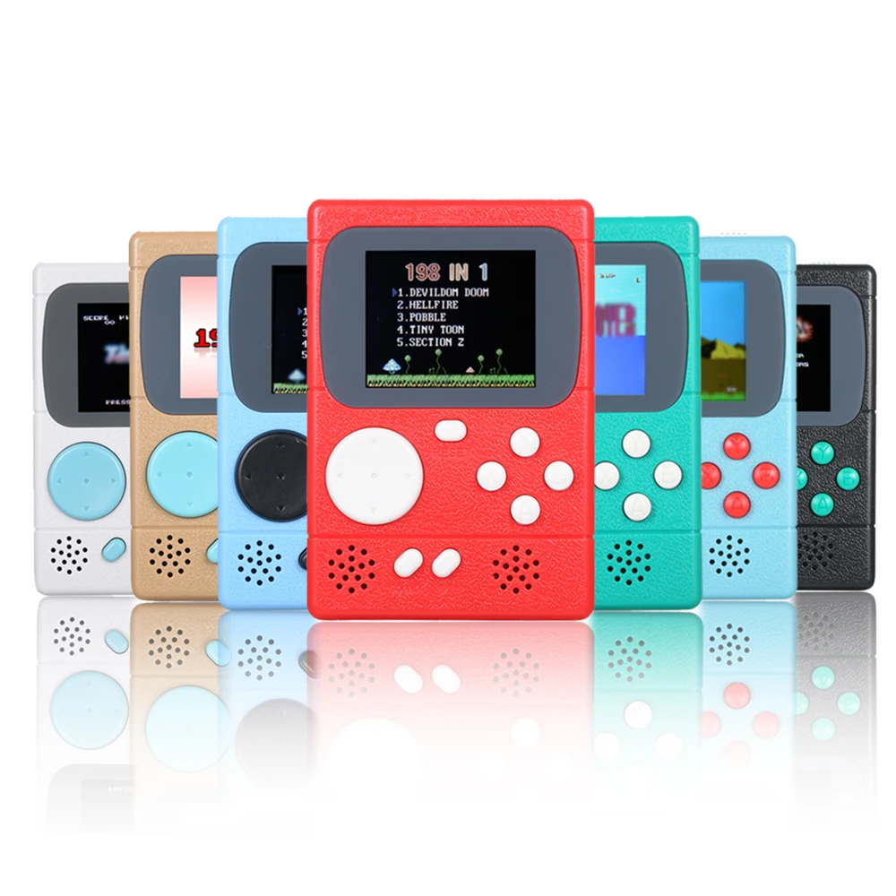 8 Bit Handheld Video Game Console Classic Portable Children Game Machine Mini Nostalgic Game Console Built-in 198 Classic Games
8 Bit Handheld Video Game Console Classic Portable Children Game Machine Mini Nostalgic Game Console Built-in 198 Classic Games