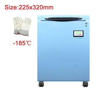 220V 110V for optional separating machine for mobile phone pad and computer minus 185 degree 14 inches frozen separator
220V 110V for optional separating machine for mobile phone pad and computer minus 185 degree 14 inches frozen separator