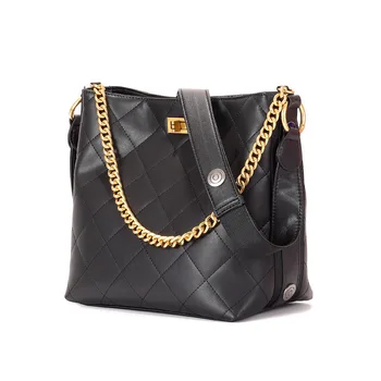 YUFANG Composite Bag Women Chain Handle Handbags Diamond Lattice Bucket Shoulder Bags Genuine Leather Messenger Bag Cowskin
YUFANG Composite Bag Women Chain Handle Handbags Diamond Lattice Bucket Shoulder Bags Genuine Leather Messenger Bag Cowskin