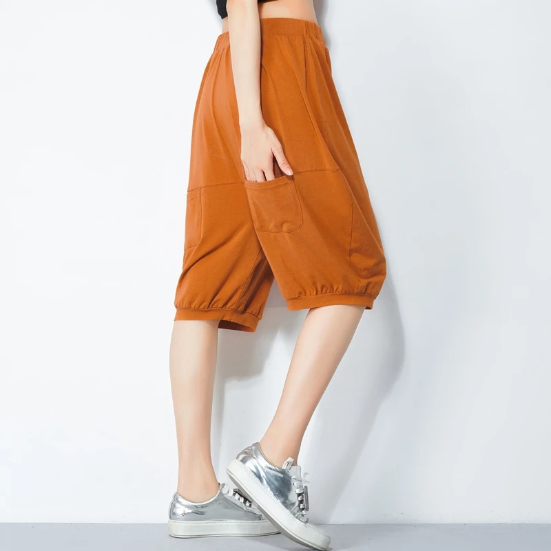 Half Length New Fashion Women Baggy Couples Casual Loose Harem Short Casual Soft Cotton Trousers Shorts Thailand Holiday Style
Half Length New Fashion Women Baggy Couples Casual Loose Harem Short Casual Soft Cotton Trousers Shorts Thailand Holiday Style