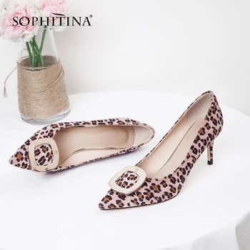 SOPHITINA Sexy Pointed Toe Ladies Pumps Spring Autumn Office Shallow High Heel Shoes Basic Slip-On Thin Heel Women Pumps MO207
SOPHITINA Sexy Pointed Toe Ladies Pumps Spring Autumn Office Shallow High Heel Shoes Basic Slip-On Thin Heel Women Pumps MO207