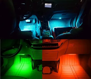 4pcs Car LED Lights Decorative Atmosphere Lamps for Vw polo tiguan golf 7 4 6 passat b6 b5 b7 touran t5 Car Styling
4pcs Car LED Lights Decorative Atmosphere Lamps for Vw polo tiguan golf 7 4 6 passat b6 b5 b7 touran t5 Car Styling