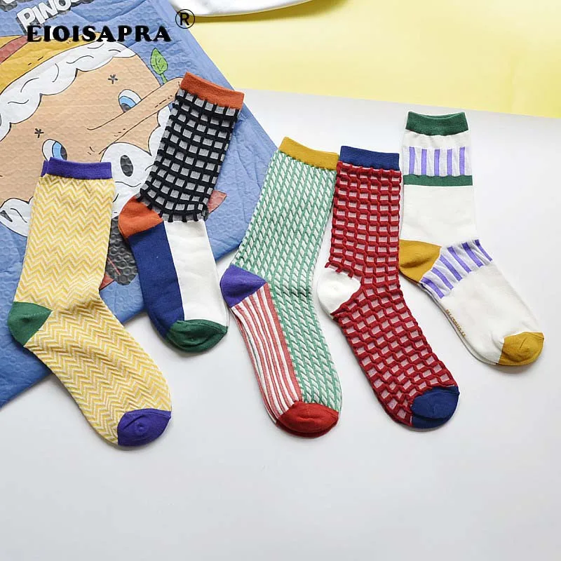 Korean Style Women Socks Colorful Cartoon Creative Casual Tide Socks Fashion Illustrations Ultra-Thin Transparent Socks
Korean Style Women Socks Colorful Cartoon Creative Casual Tide Socks Fashion Illustrations Ultra-Thin Transparent Socks