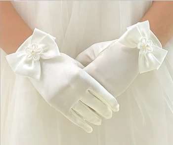 1 Pair White Girl Satin Bow Gloves For First Communion Party Birthday Size S For 8-14 Years Old
1 Pair White Girl Satin Bow Gloves For First Communion Party Birthday Size S For 8-14 Years Old