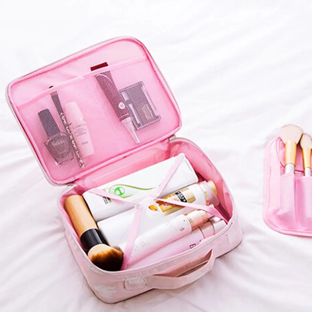 Zipper Fashion Flamingo Print Makeup Brushes Holder Bag Pouch Portable Gift Makeup Storage Bag Hot
Zipper Fashion Flamingo Print Makeup Brushes Holder Bag Pouch Portable Gift Makeup Storage Bag Hot