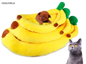 2018 NEW 100% Cotton Banana Shape Pet Cat Bed Sofa Padded dog bett Creative House Kennel with mat for dog letto per cani 
2018 NEW 100% Cotton Banana Shape Pet Cat Bed Sofa Padded dog bett Creative House Kennel with mat for dog letto per cani