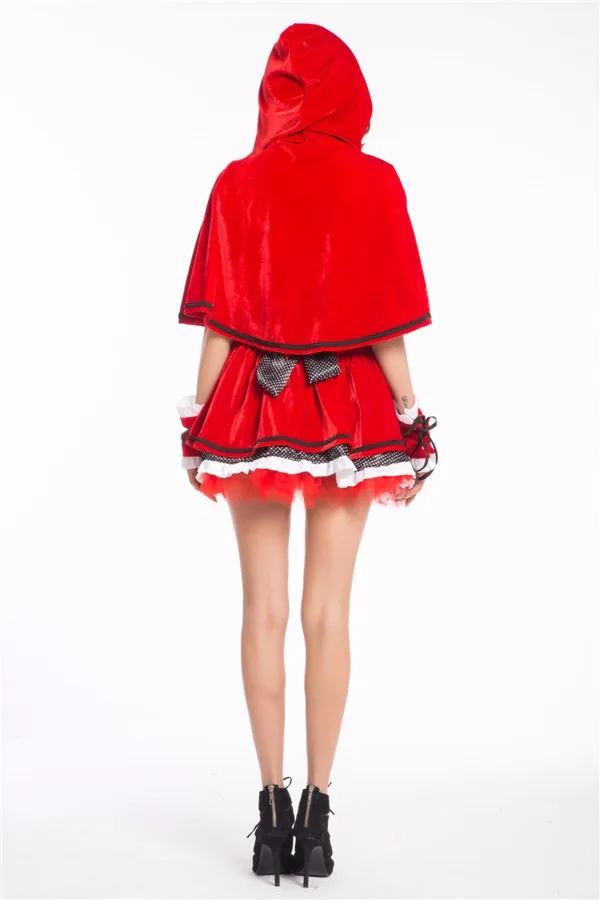 Cosplay&ware Adult Women Christmas Costumelittle Red Riding Hood Costume Sweetheart Miss Santa Dress Plus Size Cosplay Costumes 14 Cosplay&ware Adult Women Christmas Costumelittle Red Riding Hood Costume Sweetheart Miss Santa Dress Plus Size Cosplay Costumes -Cosplayware Store