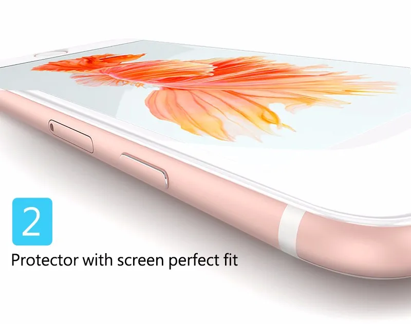 3D Curved Matte Full Screen Covered Protector Tempered Glass For iPhone6 6 6s 7 Plus Premium Real 9H Carbon Fiber Film  (9)