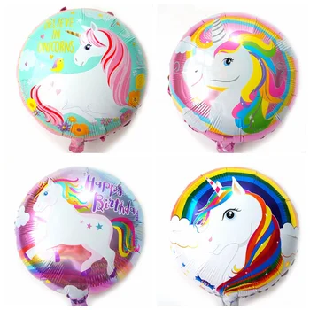 100pcs round Unicorn helium balloons mixed style foil material unicorn balloon for wholesale
100pcs round Unicorn helium balloons mixed style foil material unicorn balloon for wholesale
