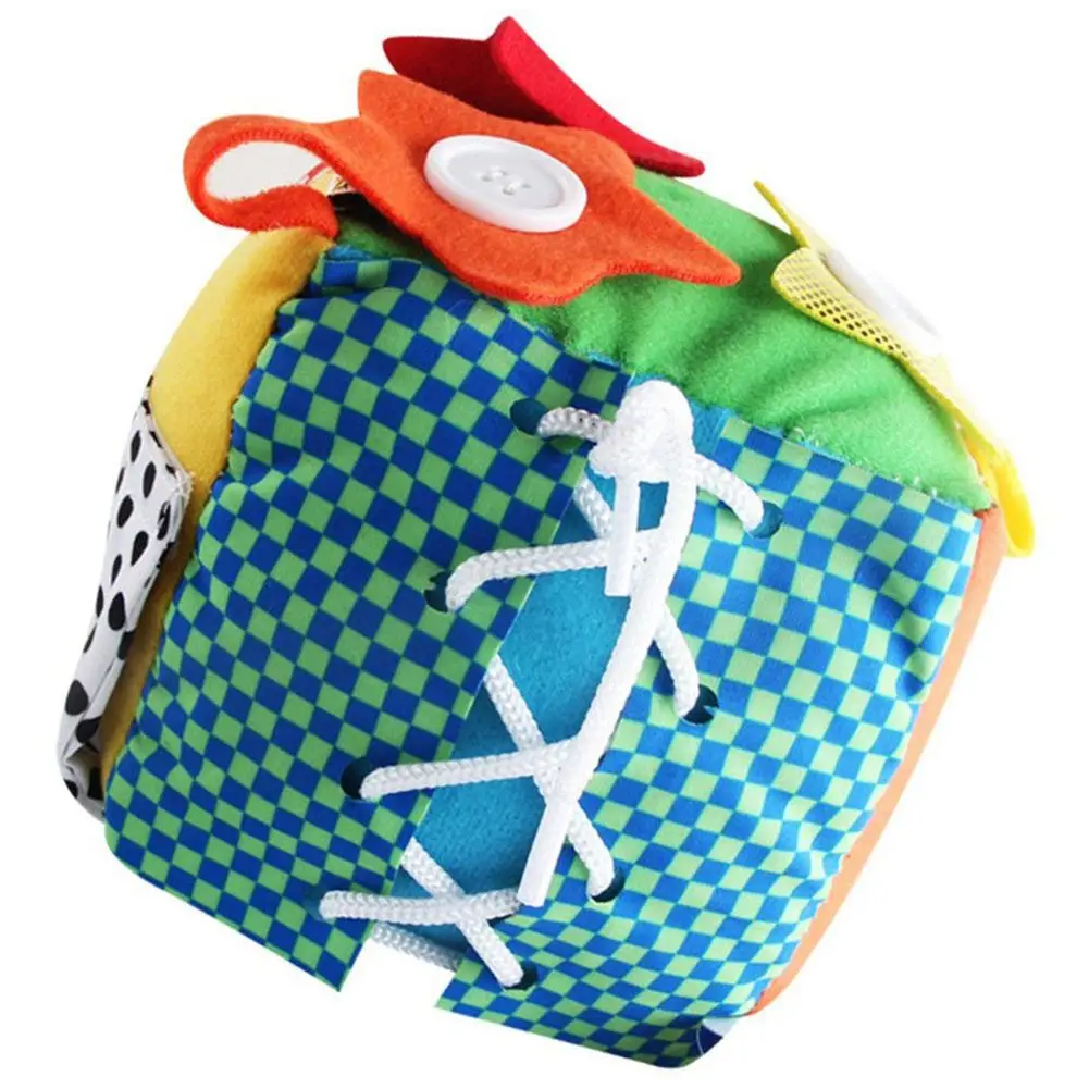 Baby Learn to Dress Regular Hexahedron Learning Toys Early Education Basic Life Skills Teaching Toys for Toddlers with Lace+Bu
Baby Learn to Dress Regular Hexahedron Learning Toys Early Education Basic Life Skills Teaching Toys for Toddlers with Lace+Bu