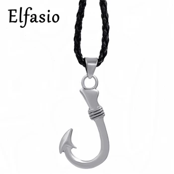Mens Womens Fishing Hook Design Silver Gold Tone Pewter Pendant with 24" Free Necklace P289
Mens Womens Fishing Hook Design Silver Gold Tone Pewter Pendant with 24" Free Necklace P289