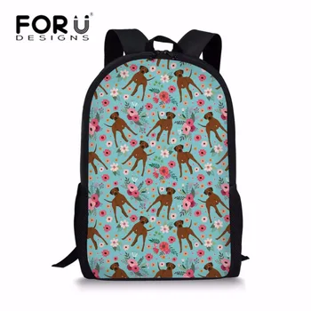 FORUDESIGNS Rhodesian Ridgeback Printing School Bags Girls Boys Schoolbags Middle School Students Large Book Bag Casual Satchel
FORUDESIGNS Rhodesian Ridgeback Printing School Bags Girls Boys Schoolbags Middle School Students Large Book Bag Casual Satchel