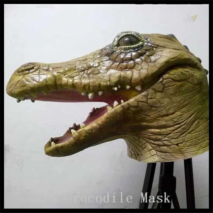 Halloween Party Cosplay1pc Brown Rubber Crocodile Face Mask Halloween Ball Villain Jokes Adult&Child Festival Carnival Mask
Halloween Party Cosplay1pc Brown Rubber Crocodile Face Mask Halloween Ball Villain Jokes Adult&Child Festival Carnival Mask