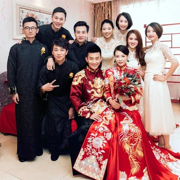 Black Men Long Robe National Groomsman Wedding Party Costume Oversize Chinese Male Cross Talk Gowns Stage Show Clothes S-4XL
Black Men Long Robe National Groomsman Wedding Party Costume Oversize Chinese Male Cross Talk Gowns Stage Show Clothes S-4XL