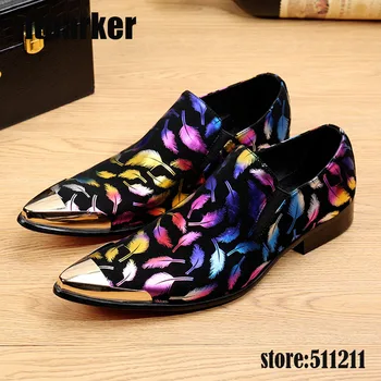 ntparker Italian Men Dress Shoes Genuine Leather Black with Colorful Flowers Oxford Shoes for Men Business Wedding Shoes, 38-46
ntparker Italian Men Dress Shoes Genuine Leather Black with Colorful Flowers Oxford Shoes for Men Business Wedding Shoes, 38-46