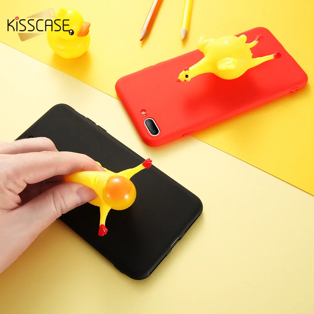 KISSCASE Cartoon Patterned Cases For iPhone 6 6S 7 8 Plus Funny 3D Shell For iPhone 5 5S SE Screaming Chicken Design Cover Coque
KISSCASE Cartoon Patterned Cases For iPhone 6 6S 7 8 Plus Funny 3D Shell For iPhone 5 5S SE Screaming Chicken Design Cover Coque