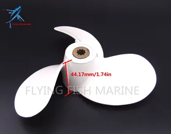 F2.6-03010000 Boat Motor Propeller for Parsun HDX Makara Outboard F2.6 2.6HP Outboard 7 1/4x6-BS Free Shipping
F2.6-03010000 Boat Motor Propeller for Parsun HDX Makara Outboard F2.6 2.6HP Outboard 7 1/4x6-BS Free Shipping