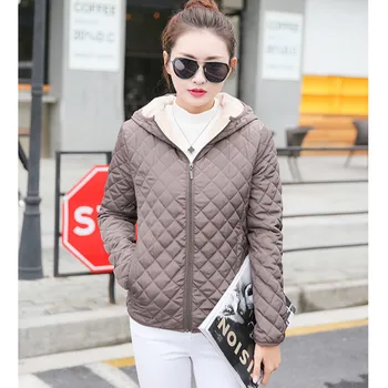 Autumn Parkas Female Women Winter Plus Velvet Lamb Hooded Coats Basic Jackets Cotton Winter Jacket Womens Outwear Coat
Autumn Parkas Female Women Winter Plus Velvet Lamb Hooded Coats Basic Jackets Cotton Winter Jacket Womens Outwear Coat