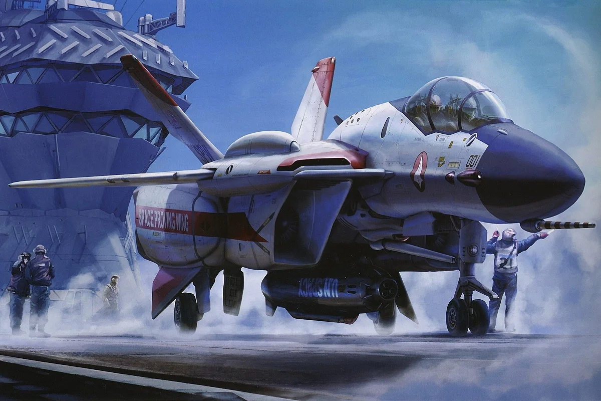 Оригинальный стиль плакат (доступная рамка) самолёт macross картина PQX039 для