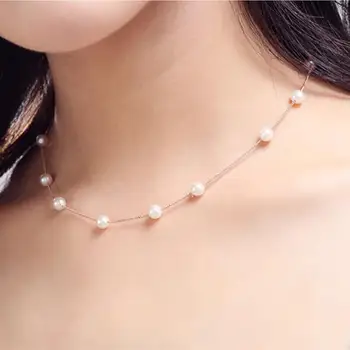 New Exquisite 12 PCS 6mm Pearl Box Chain Necklaces For Women Trend Short Clavicle Chain 925 Sterling Silver Jewelry SAN150
New Exquisite 12 PCS 6mm Pearl Box Chain Necklaces For Women Trend Short Clavicle Chain 925 Sterling Silver Jewelry SAN150