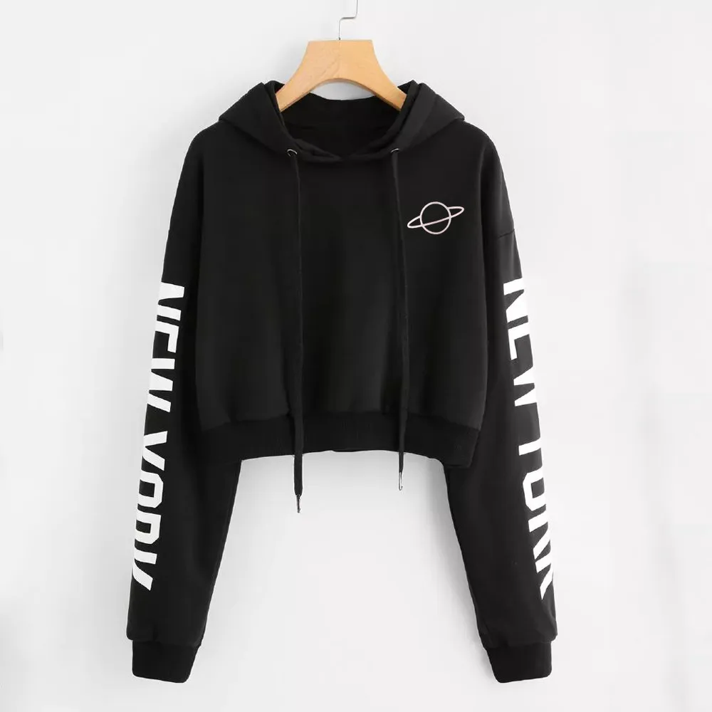 Autumn 2018 Harajuku kawaii Sweatshirt Crop Top Hoodies Women Korean Streetwear Letter Print kpop Clothes Hoodie Sudadera Mujer
Autumn 2018 Harajuku kawaii Sweatshirt Crop Top Hoodies Women Korean Streetwear Letter Print kpop Clothes Hoodie Sudadera Mujer