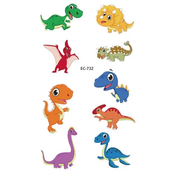 1pc Tattoo Sticker Cute Children Waterproof Fake Animal Dinosaur Temporary Tattoos Sticker Big Flower Nail Tips Body Tattoo
1pc Tattoo Sticker Cute Children Waterproof Fake Animal Dinosaur Temporary Tattoos Sticker Big Flower Nail Tips Body Tattoo