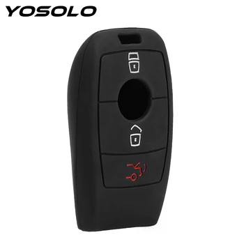 YOSOLO Key Cover Fob 3 Buttons Key Case for Car Silicone For Mercedes Benz E300 E300L W213 E200 E200L E Class 2018 2017 2016
YOSOLO Key Cover Fob 3 Buttons Key Case for Car Silicone For Mercedes Benz E300 E300L W213 E200 E200L E Class 2018 2017 2016