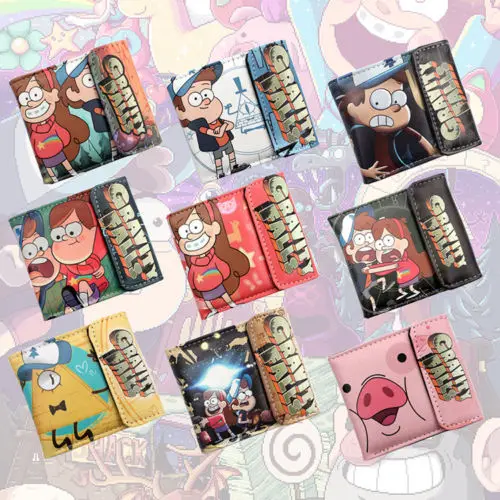 OHCOMICS Anime Gravity Falls Bill Cipher Mabel Dipper Wallet Purse Handbag Cards Holder Layers Notecase Costume Bag
OHCOMICS Anime Gravity Falls Bill Cipher Mabel Dipper Wallet Purse Handbag Cards Holder Layers Notecase Costume Bag
