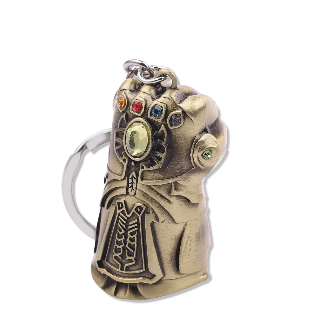 2019 Avengers Thanos Infinity Gloves Keychain Thor Hammer Metal Key Chain Endgame Superhero Weapon Iron Man Key Ring For Men
2019 Avengers Thanos Infinity Gloves Keychain Thor Hammer Metal Key Chain Endgame Superhero Weapon Iron Man Key Ring For Men