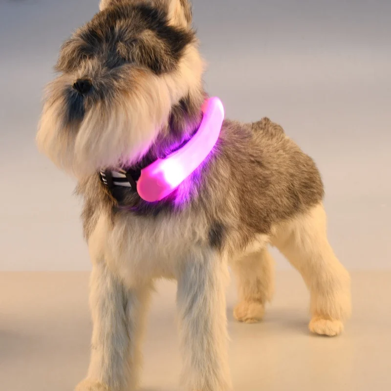 Pet Dog LED Light Glowing Bandage Collar Accessories Silicone Straps Security Warning Lights Pet Night Walking Safe Supplies
Pet Dog LED Light Glowing Bandage Collar Accessories Silicone Straps Security Warning Lights Pet Night Walking Safe Supplies