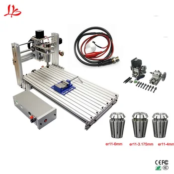 CNC 3060 engraving cutting machine 4aixs aluminum copper wood pvc pcb Carving machine
CNC 3060 engraving cutting machine 4aixs aluminum copper wood pvc pcb Carving machine