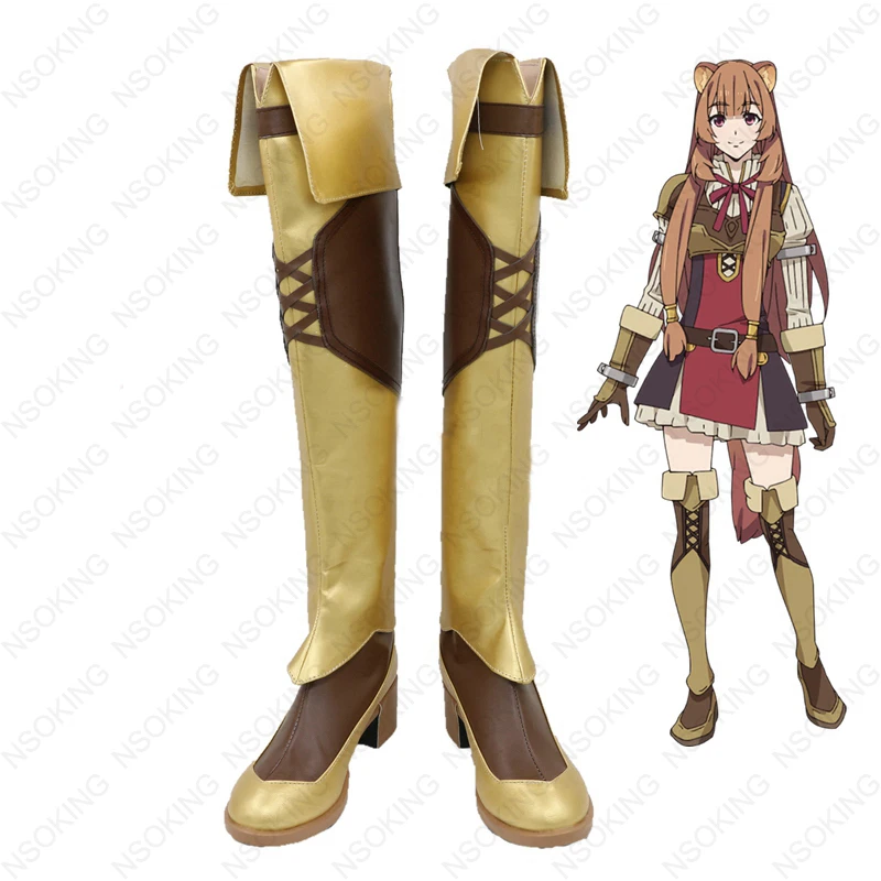 the rising of the shield hero Tate no Yuusha no Nariagari Anime boots Raphtalia Cosplay Shoes
the rising of the shield hero Tate no Yuusha no Nariagari Anime boots Raphtalia Cosplay Shoes