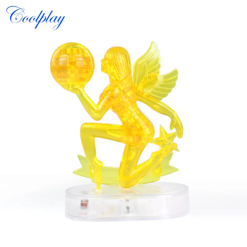 Coolplay 44PCS DIY Funny 3D Virgo Puzzles Assembly Crystal Virgo Jigsaw Flashing Constellation birthday Gift toy for Children }
Coolplay 44PCS DIY Funny 3D Virgo Puzzles Assembly Crystal Virgo Jigsaw Flashing Constellation birthday Gift toy for Children }