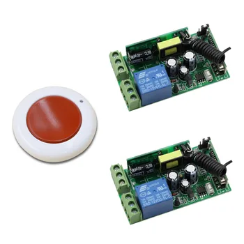 AC 85V 110V 125V 220V 240V 250V Wireless Relay Remote Control Switch Remote Power Switch System 1CH 10A Receiver Transmitter 
AC 85V 110V 125V 220V 240V 250V Wireless Relay Remote Control Switch Remote Power Switch System 1CH 10A Receiver Transmitter