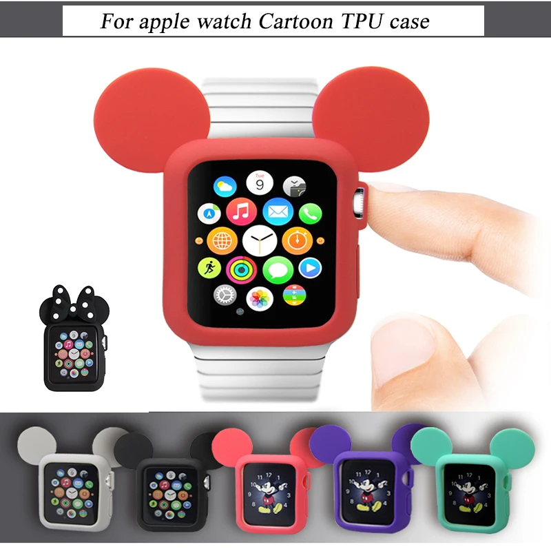 For Apple Watch Accessories Silicone Case Hello Kitty Minnie Cartoon for iWatch Series 1 2 3 For Apple Watch band 38mm 42mm
For Apple Watch Accessories Silicone Case Hello Kitty Minnie Cartoon for iWatch Series 1 2 3 For Apple Watch band 38mm 42mm